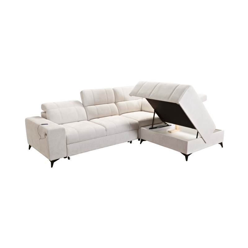 Ballagio VII corner sofa with a sleeping function - luxurious and functional Ballagio VII corner sofa with a sleeping function - luxurious and functional