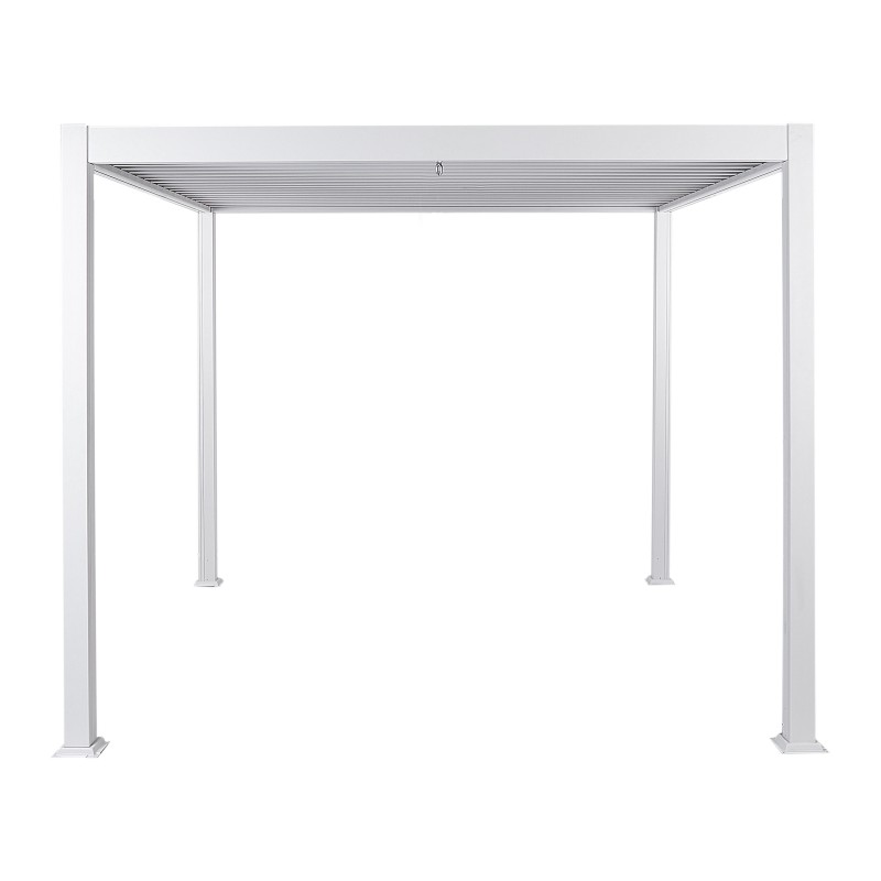 Pawilon ogrodowy FORNOLI Metal 310 cm 310 cm Biały Pawilon ogrodowy FORNOLI Metal 310 cm 310 cm Biały