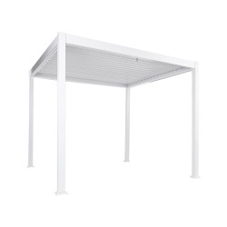 Pawilon ogrodowy FORNOLI Metal 310 cm 310 cm Biały Pawilon ogrodowy FORNOLI Metal 310 cm 310 cm Biały