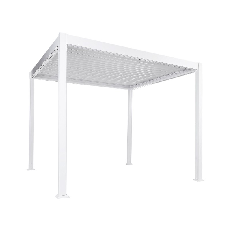 Pawilon ogrodowy FORNOLI Metal 310 cm 310 cm Biały Pawilon ogrodowy FORNOLI Metal 310 cm 310 cm Biały