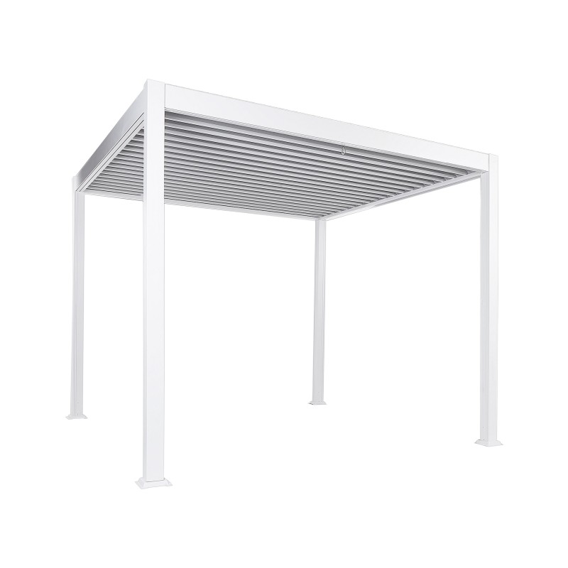 Pawilon ogrodowy FORNOLI Metal 310 cm 310 cm Biały Pawilon ogrodowy FORNOLI Metal 310 cm 310 cm Biały