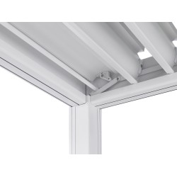 Pawilon ogrodowy FORNOLI Metal 310 cm 310 cm Biały Pawilon ogrodowy FORNOLI Metal 310 cm 310 cm Biały