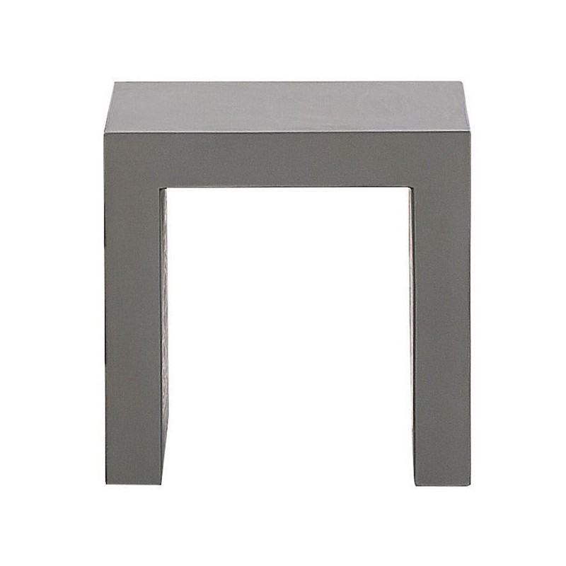 Zestaw ogrodowy ze stołkami dla 6 osób TARANTO Beton Szary Zestaw ogrodowy ze stołkami dla 6 osób TARANTO Beton Szary