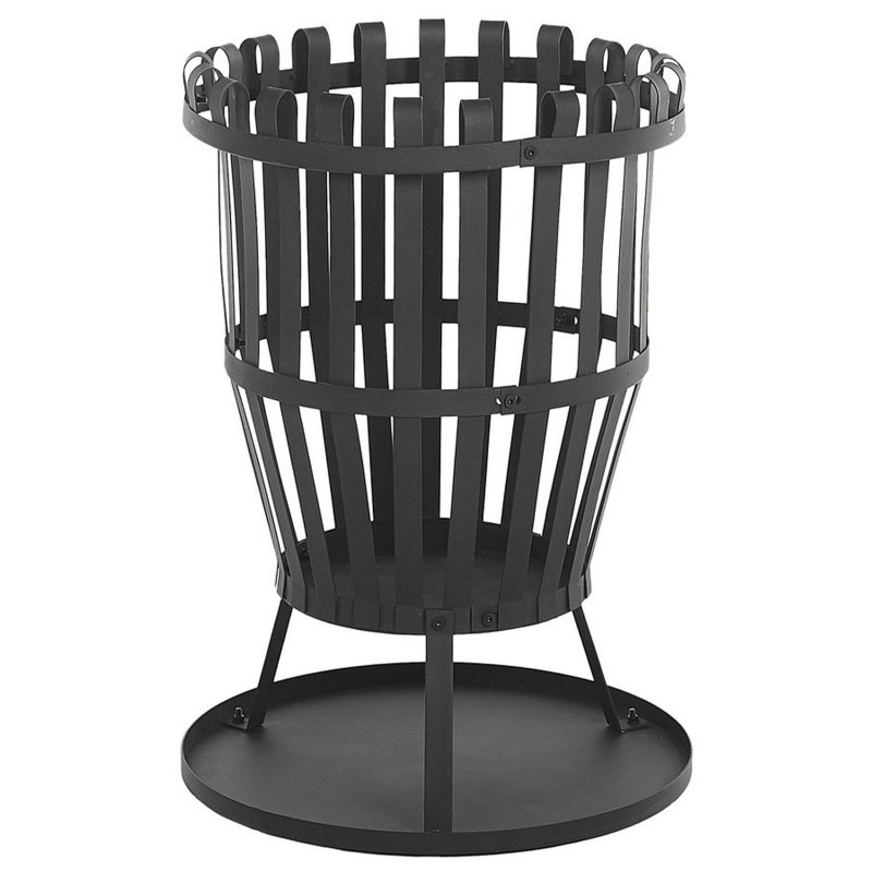 Palenisko ogrodowe z grillem PULO Metal Czarny Palenisko ogrodowe z grillem PULO Metal Czarny