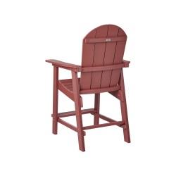 Zestaw mebli balkonowych ADIRONDACK Czerwony Zestaw mebli balkonowych ADIRONDACK Czerwony