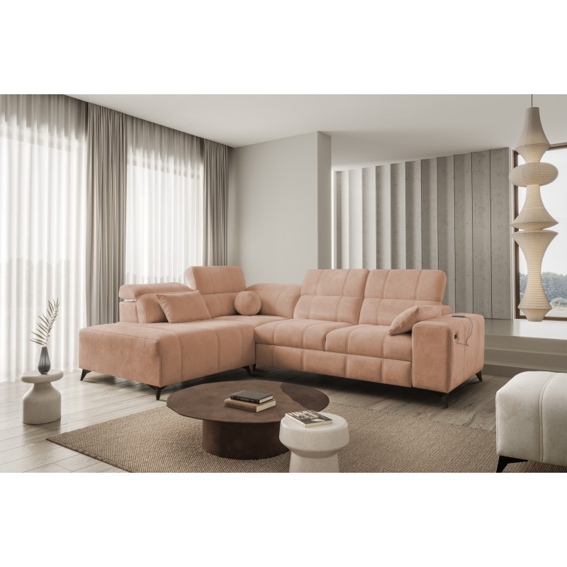 Ballagio VII corner sofa with a sleeping function - luxurious and functional Ballagio VII corner sofa with a sleeping function - luxurious and functional