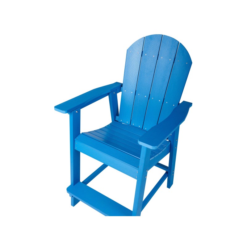 Zestaw mebli balkonowych ADIRONDACK Niebieski Zestaw mebli balkonowych ADIRONDACK Niebieski