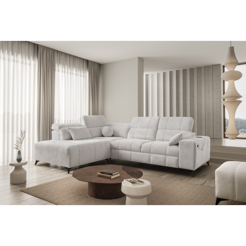 Ballagio VII corner sofa with a sleeping function - luxurious and functional Ballagio VII corner sofa with a sleeping function - luxurious and functional
