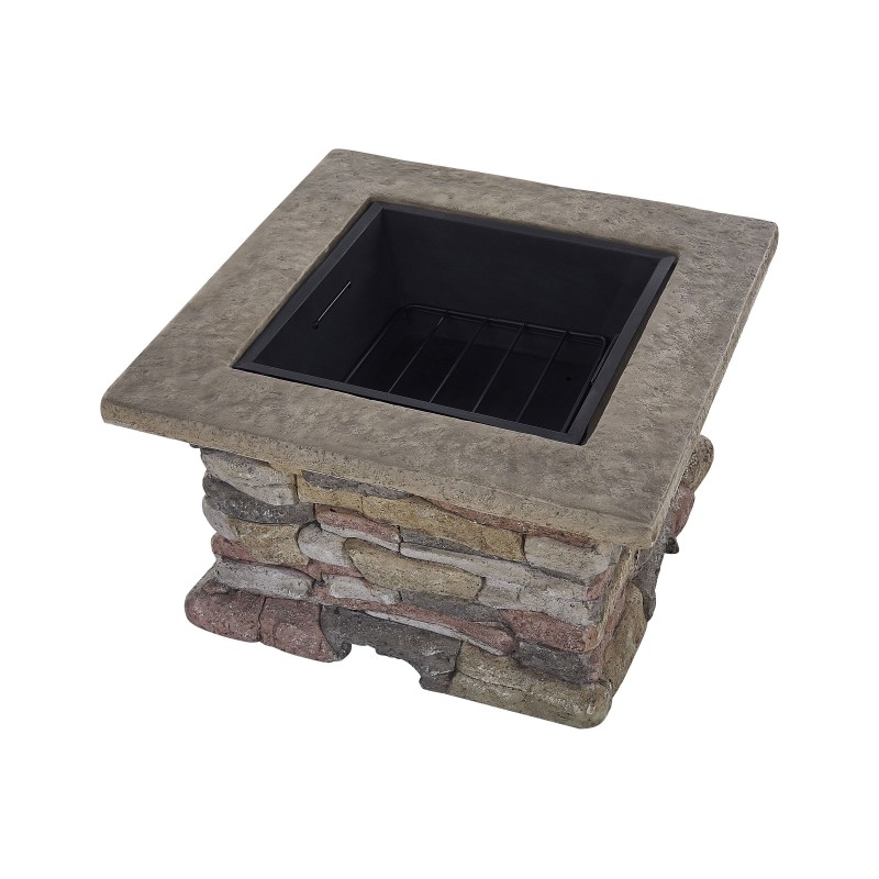 Palenisko ogrodowe z grillem KELUD Beton Szary Palenisko ogrodowe z grillem KELUD Beton Szary