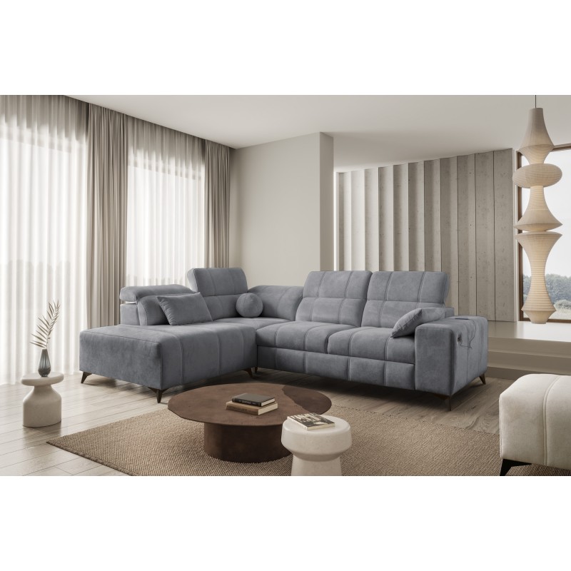 Ballagio VII corner sofa with a sleeping function - luxurious and functional Ballagio VII corner sofa with a sleeping function - luxurious and functional