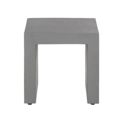 Zestaw ogrodowy ze stołkami dla 6 osób TARANTO Beton Szary Zestaw ogrodowy ze stołkami dla 6 osób TARANTO Beton Szary