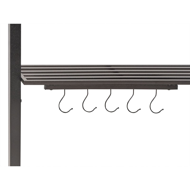Pawilon ogrodowy NARO Metal 240 cm 148 cm Ciemnozielony Pawilon ogrodowy NARO Metal 240 cm 148 cm Ciemnozielony