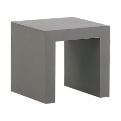 Zestaw ogrodowy ze stołkami dla 4 osób OLBIA/TARANTO Beton Szary Zestaw ogrodowy ze stołkami dla 4 osób OLBIA/TARANTO Beton Szary
