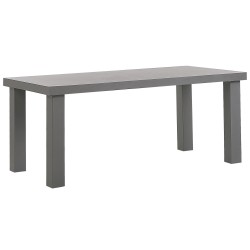 Zestaw ogrodowy z ławkami i stołkami dla 6 osób TARANTO Beton Szary Zestaw ogrodowy z ławkami i stołkami dla 6 osób TARANTO Beton Szary