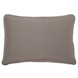 Ławka ogrodowa z poduchą PORTICI 210 cm Drewno eukaliptusowe Jasny brąz/ beżowoszary Ławka ogrodowa z poduchą PORTICI 210 cm Drewno eukaliptusowe Jasny brąz/ beżowoszary