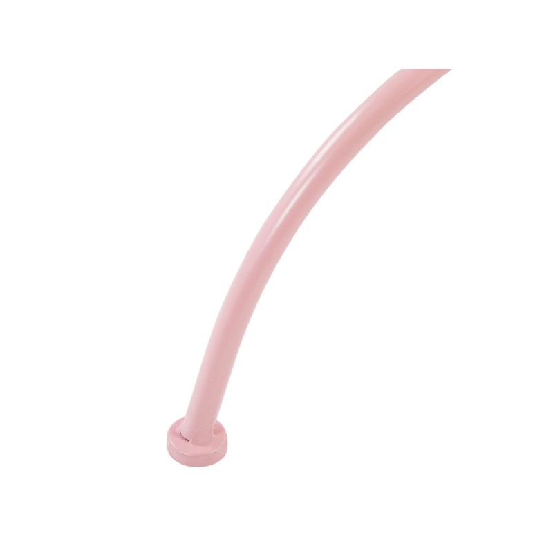 Stolik bistro ALBINIA 70 cm 70 cm Metal Różowy Stolik bistro ALBINIA 70 cm 70 cm Metal Różowy