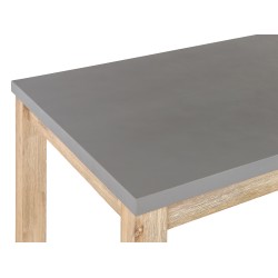 Stół ogrodowy OSTUNI 180 cm 90 cm Beton Szary Stół ogrodowy OSTUNI 180 cm 90 cm Beton Szary
