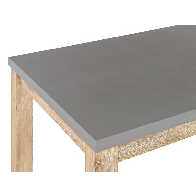 Stół ogrodowy OSTUNI 180 cm 90 cm Beton Szary Stół ogrodowy OSTUNI 180 cm 90 cm Beton Szary