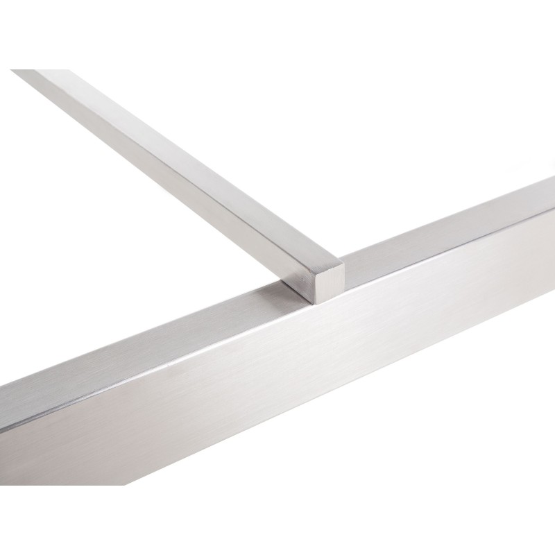 Stół ogrodowy GROSSETO 220 cm 100 cm Polerowany Granit Szary Stół ogrodowy GROSSETO 220 cm 100 cm Polerowany Granit Szary