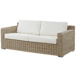 Sofa ogrodowa rattanowa naturalna ARDEA Sofa ogrodowa rattanowa naturalna ARDEA
