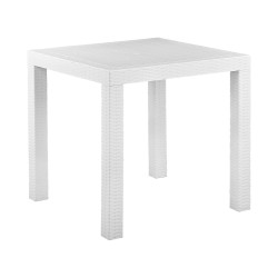 Stolik bistro FOSSANO 80 cm 80 cm Biały Stolik bistro FOSSANO 80 cm 80 cm Biały