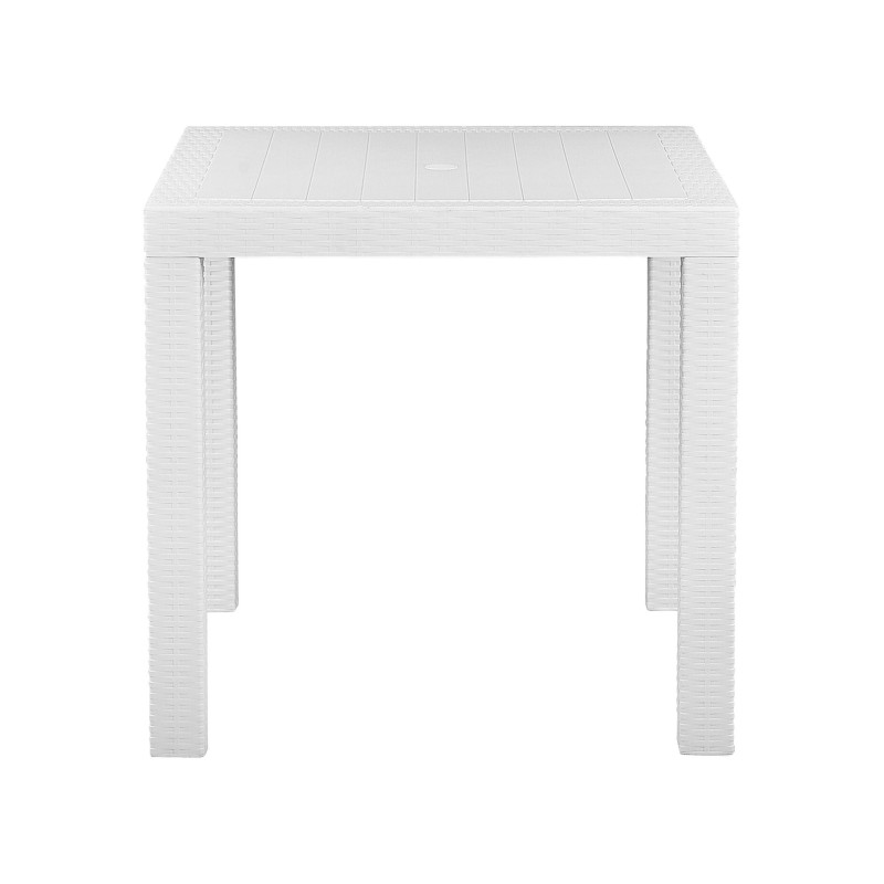 Stolik bistro FOSSANO 80 cm 80 cm Biały Stolik bistro FOSSANO 80 cm 80 cm Biały