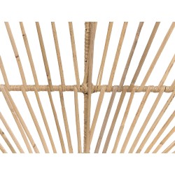 Stolik ogrodowy rattanowy 67 x 67 cm naturalny CESENATICO Stolik ogrodowy rattanowy 67 x 67 cm naturalny CESENATICO