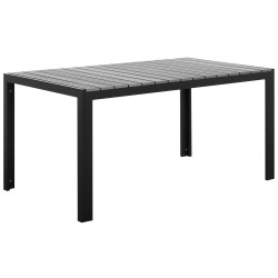 Stół ogrodowy COMO 150 cm 90 cm Szary