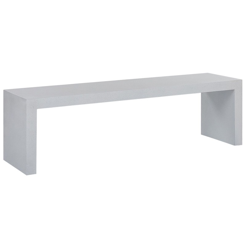 Ławka ogrodowa TARANTO 150 cm Beton Biały Ławka ogrodowa TARANTO 150 cm Beton Biały