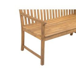 Ławka ogrodowa VIVARA 160 cm Certyfikowane drewno akacjowe Jasnobrązowy Ławka ogrodowa VIVARA 160 cm Certyfikowane drewno akacjowe Jasnobrązowy