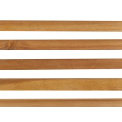 Stół ogrodowy SULZANO 90 cm 180 cm Drewno akacjowe Brązowy Stół ogrodowy SULZANO 90 cm 180 cm Drewno akacjowe Brązowy