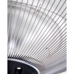 Promiennik na podczerwień wiszący KABA 1800 W Srebrny Promiennik na podczerwień wiszący KABA 1800 W Srebrny
