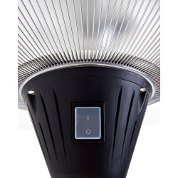 Promiennik na podczerwień wiszący KABA 1800 W Srebrny Promiennik na podczerwień wiszący KABA 1800 W Srebrny