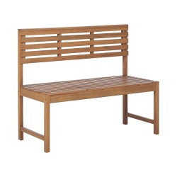 Ławka ogrodowa TREIA 110 cm Drewno akacjowe Brązowy