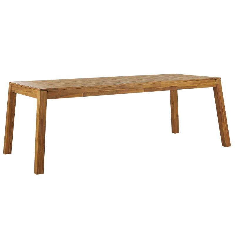 Stół ogrodowy LIVORNO 210 cm 90 cm Drewno akacjowe Brązowy Stół ogrodowy LIVORNO 210 cm 90 cm Drewno akacjowe Brązowy