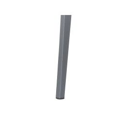 Stół ogrodowy MILETO 140 cm 80 cm Szkło Szary Stół ogrodowy MILETO 140 cm 80 cm Szkło Szary