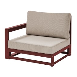 Sofa ogrodowa drewniana 2-osobowa mahoniowy brąz TIMOR II Sofa ogrodowa drewniana 2-osobowa mahoniowy brąz TIMOR II