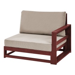 Sofa ogrodowa drewniana 2-osobowa mahoniowy brąz TIMOR II Sofa ogrodowa drewniana 2-osobowa mahoniowy brąz TIMOR II