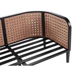 Sofa ogrodowa 3-osobowa złamana biel MONTEFALCO Sofa ogrodowa 3-osobowa złamana biel MONTEFALCO