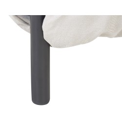 Sofa ogrodowa 2-osobowa jasnoszara ESPERIA Sofa ogrodowa 2-osobowa jasnoszara ESPERIA