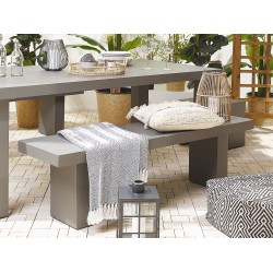 Ławka ogrodowa TARANTO 150 cm Beton Szary Ławka ogrodowa TARANTO 150 cm Beton Szary