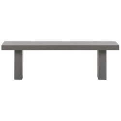 Ławka ogrodowa TARANTO 150 cm Beton Szary Ławka ogrodowa TARANTO 150 cm Beton Szary