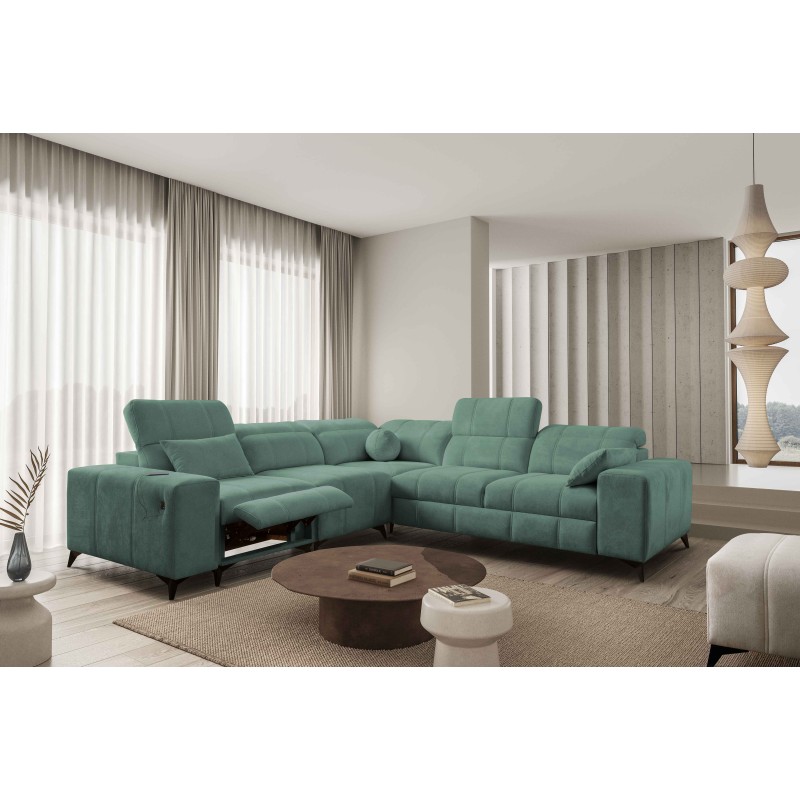 Narożnik ballagio III Mix z funkcją spania oraz funkcją relax tkanina Spring 1116 Narożnik ballagio III Mix z funkcją spania oraz funkcją relax tkanina Spring 1116