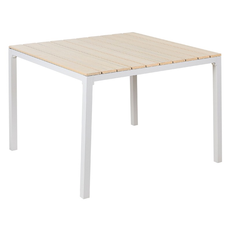 Stół ogrodowy PRATO 95 cm 95 cm Beżowy Stół ogrodowy PRATO 95 cm 95 cm Beżowy
