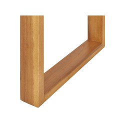Stolik ogrodowy BELLANO 35 cm 40 cm Drewno akacjowe Brązowy Stolik ogrodowy BELLANO 35 cm 40 cm Drewno akacjowe Brązowy
