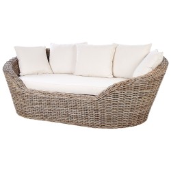Łóżko ogrodowe CAVO Rattan Naturalny Łóżko ogrodowe CAVO Rattan Naturalny