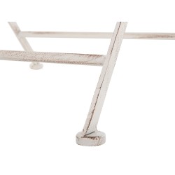 Stolik bistro TRIESTE 70 cm 70 cm Metal Jasnobeżowy Stolik bistro TRIESTE 70 cm 70 cm Metal Jasnobeżowy