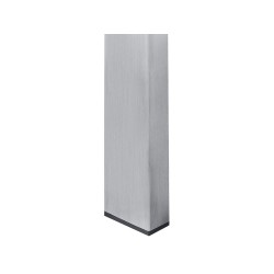 Stół ogrodowy COSOLETO 180 cm 90 cm Szkło Szary Stół ogrodowy COSOLETO 180 cm 90 cm Szkło Szary
