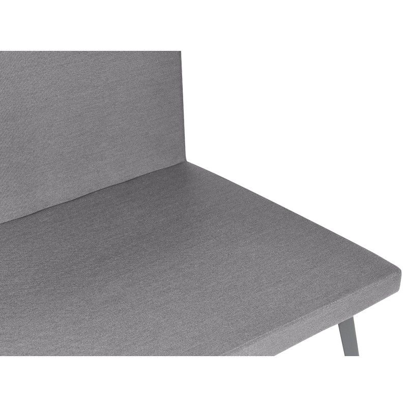 Sofa ogrodowa 4-osobowa szara LORETELLO Sofa ogrodowa 4-osobowa szara LORETELLO