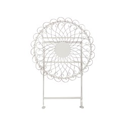 Stolik bistro STIFFE 70 cm 70 cm Metal Biały Stolik bistro STIFFE 70 cm 70 cm Metal Biały